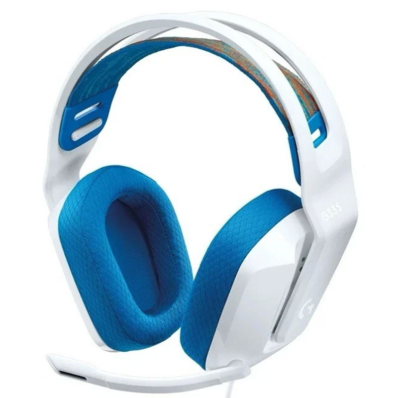Logitech G335 Wired Gaming Headset White