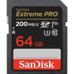 SanDisk 64GB 200MB/s Extreme PRO SD Card