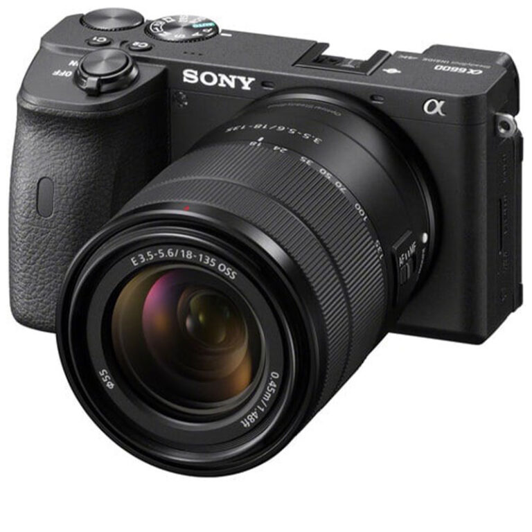 Sony A6600 with 18-135mm F3.5-5.6 Lens