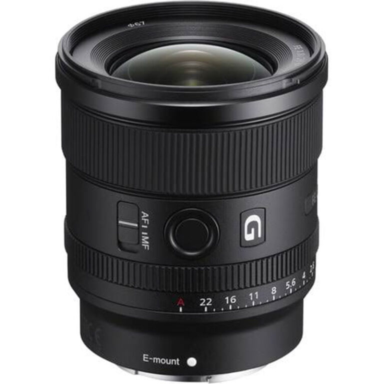 Sony FE 20mm F1.8 G Lens – SON2018G