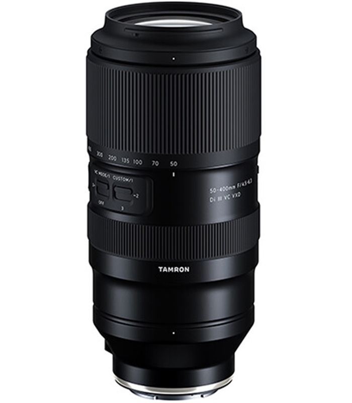 TAMRON 50-400MM F4.5-6.3 DI III VC VXD LENS