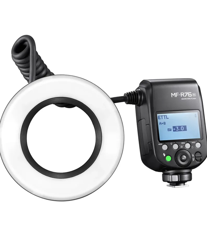 Godox MF-R76N Macro Ring Flash for Nikon