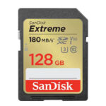 SanDisk 128GB 180MB/s Extreme PRO SD Card