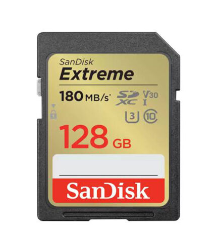 SanDisk 128GB 180MB/s Extreme PRO SD Card