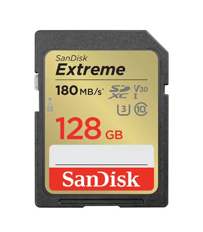 SanDisk 128GB 180MB/s Extreme PRO SD Card