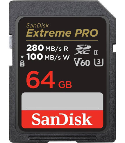 SanDisk 64GB Extreme PRO 280MB/s SD Card