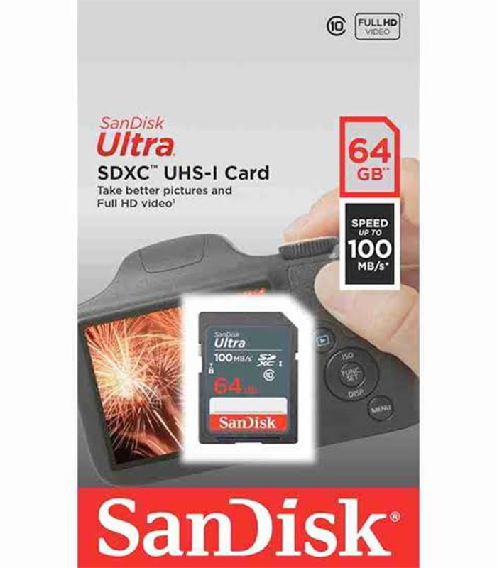 SanDisk 64GB 100MB/s Ultra SD Card