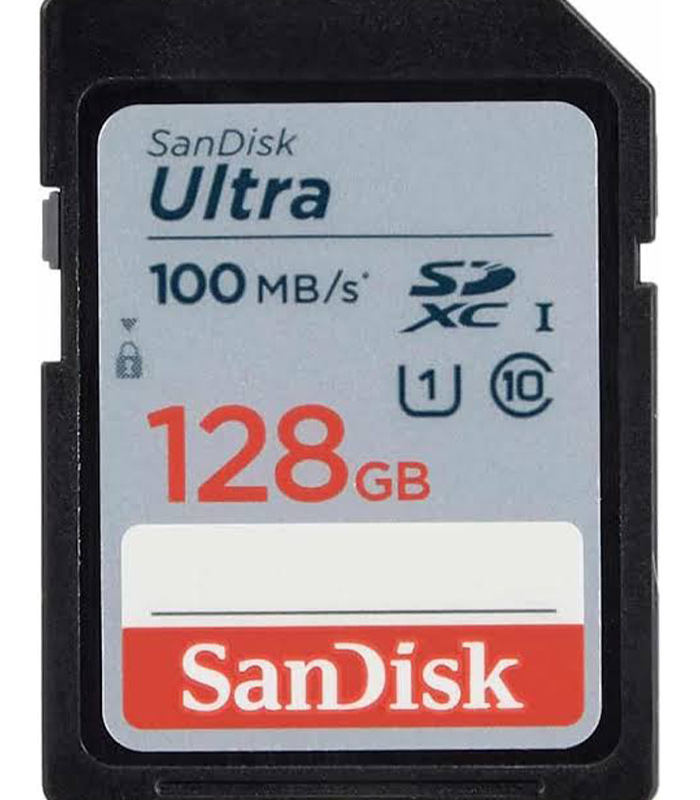 SanDisk 128GB 100MB/s Ultra SD Card