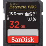 SanDisk 32GB 100MB/s Extreme PRO SD Card