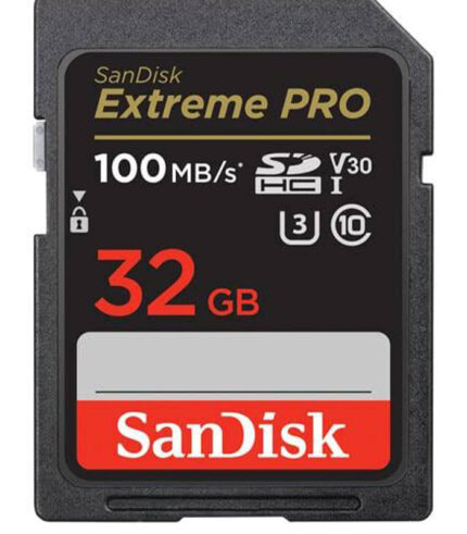 SanDisk 32GB 100MB/s Extreme PRO SD Card
