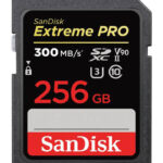 SanDisk 256GB Extreme PRO 300/260 MB/s SD Card