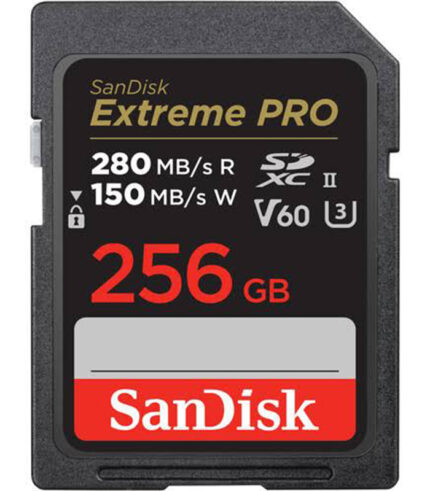 SanDisk 256GB Extreme PRO 200MB/s SD Card