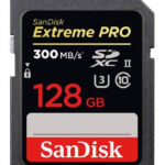 SanDisk 128GB Extreme PRO 300MB/s SD Card