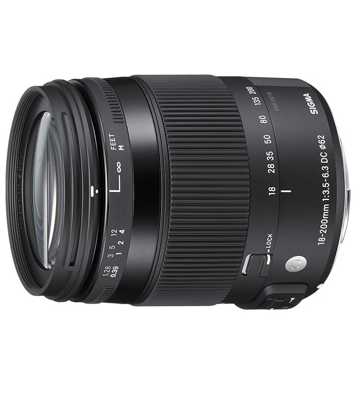 Sigma 18-200mm f/3.5-6.3 DC OS Macro (C) Lens for Canon APS-C