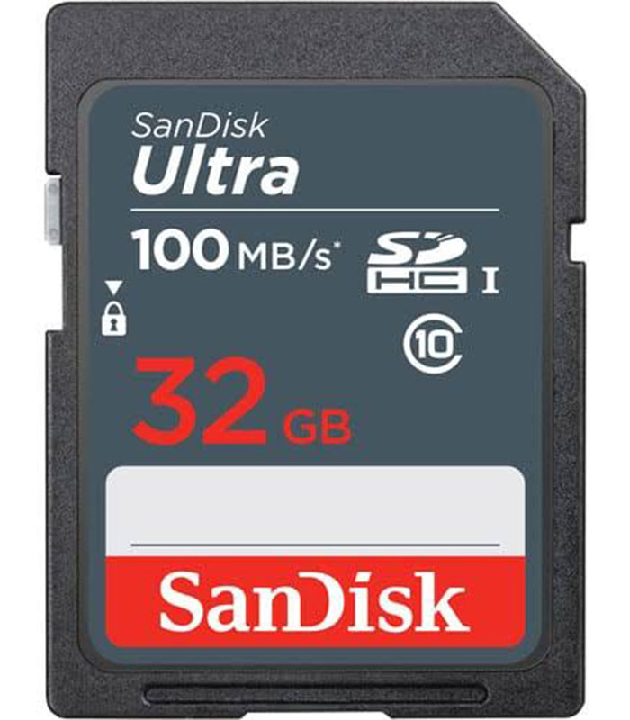 SanDisk 32GB 100MB/s Ultra SD Card