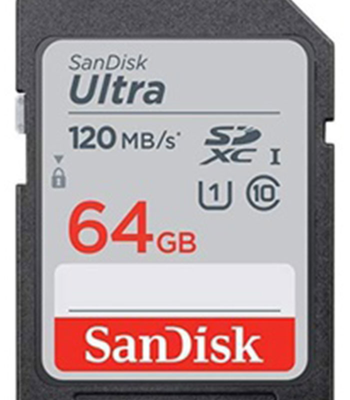 SanDisk 64GB 120MB/s Ultra SD Card