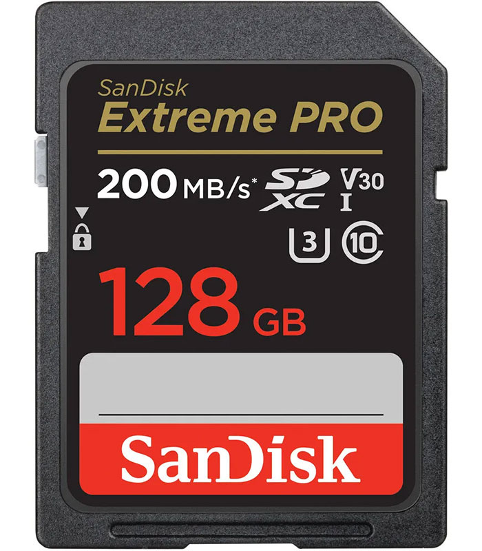 SanDisk 128GB Extreme PRO 200MB/s MicroSD with Adapter
