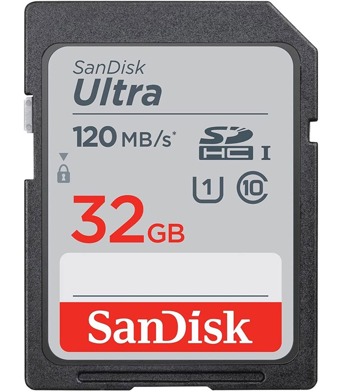 SanDisk 64GB SD Card – 100MB/s Memory Card