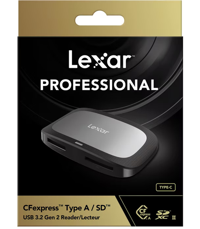 Lexar Professional RW530 CFexpress Type A/SD Reader USB 3.2 Gen 2