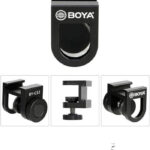 BOYA BY-C12 Smartphone and Tablet Clamp with Cold Shoe Mount