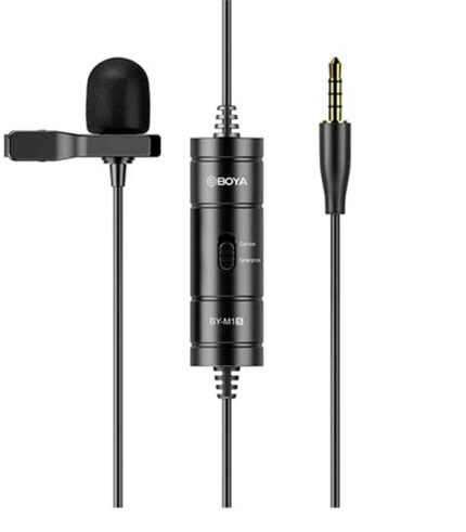 BOYA BY-M1S Omnidirectional Lavalier Microphone