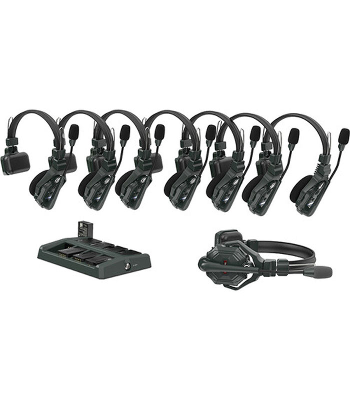 HOLLYLAND SOLIDCOM C1-8S FULL-DUPLEX WIRELESS DECT INTERCOM SYSTEM