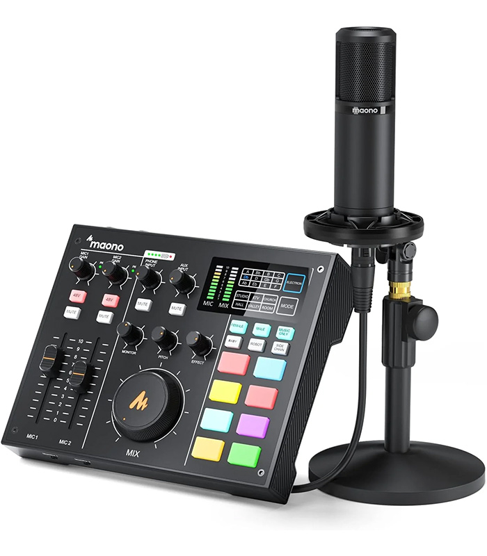 MAONO AU-AM100 Podcast Production Console