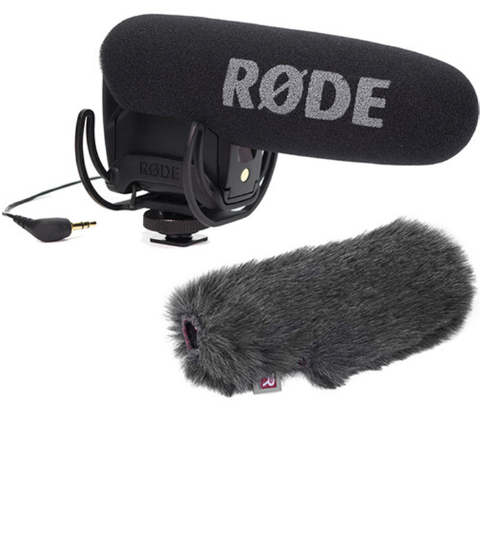 RODE VIDEOMIC PRO WITH RYCOTE LYRE SHOCKMOUNT
