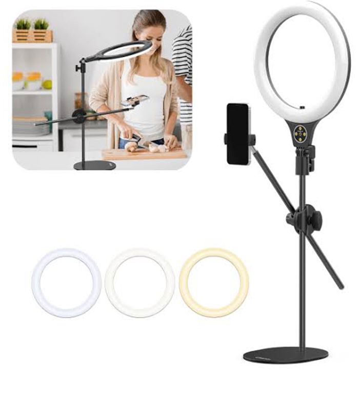 ULANZI VIJIM Ring Light with Vlog Tripod Kit