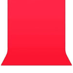 VISICO PAPER BACKDROP 2.75 × 10M RED