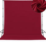 VISICO PAPER BACKDROP 2.75X10M SCARLET