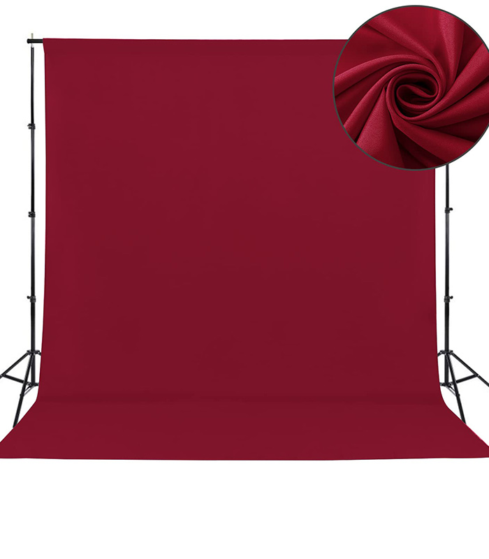 VISICO PAPER BACKDROP 2.75X10M SCARLET