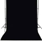 VISICO Paper Backdrop 1.35 × 10M Black