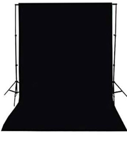 VISICO Paper Backdrop 1.35 × 10M Black