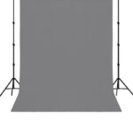 VISICO Paper Backdrop 2.75 × 10M Neutral Grey