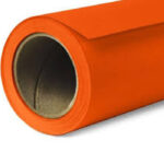 VISICO Paper Backdrop 2.75x10M Bright Orange