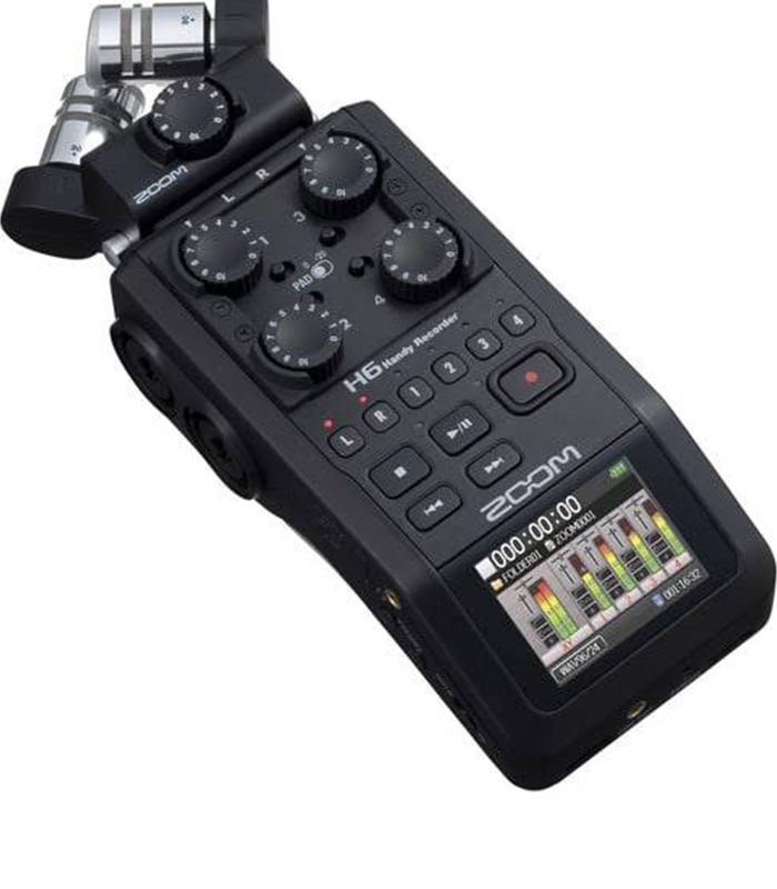 ZOOM H6 All Black 6-Input